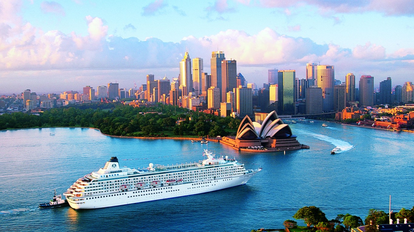 Sydney Ports 1366 x 768