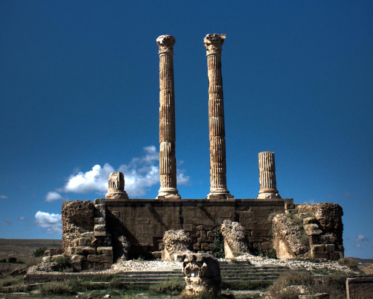 Timgad-Ruins 1280 x 1024