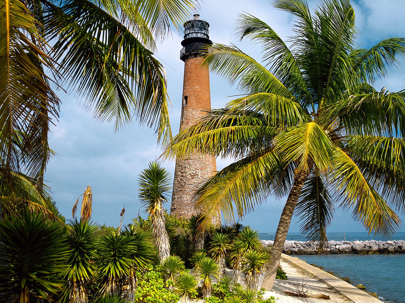 Cape Florida Lighthouse Key Biscayne Florida
