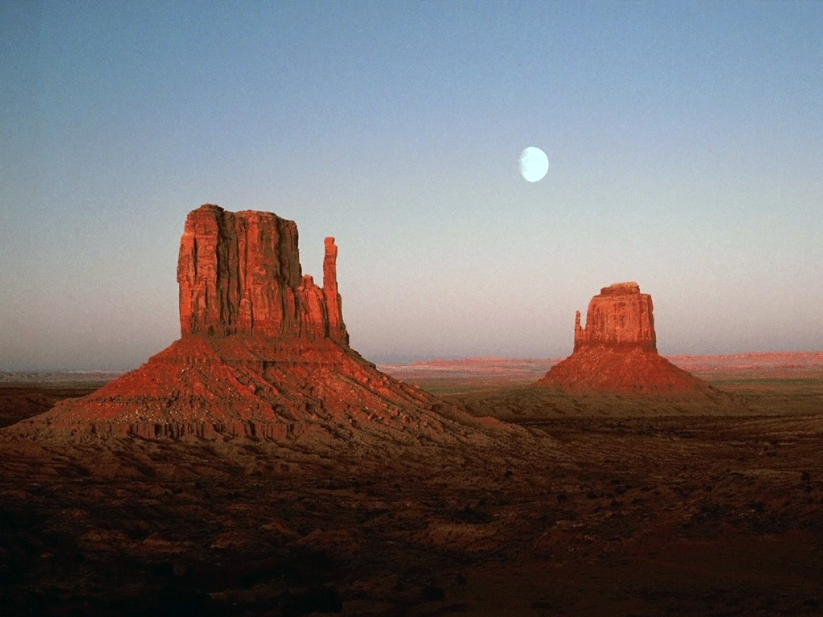 Moonrise Monument Valley Utah