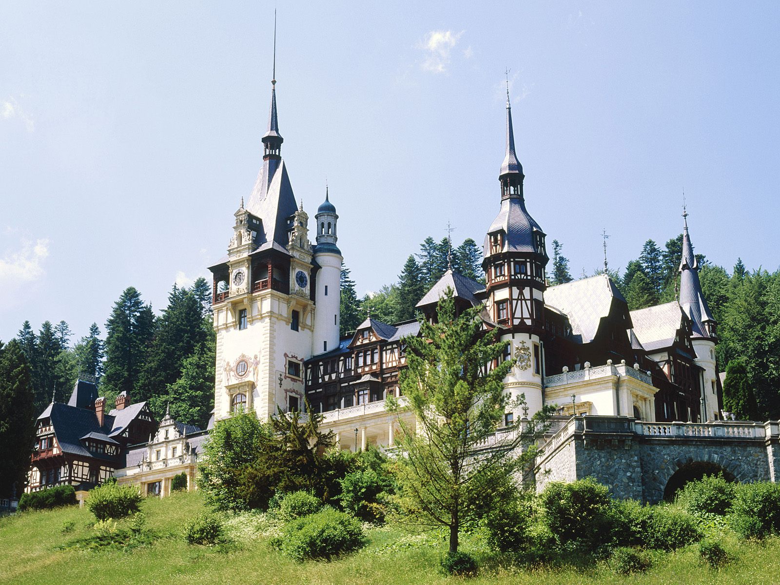 Peles Castle Transylvania Romania