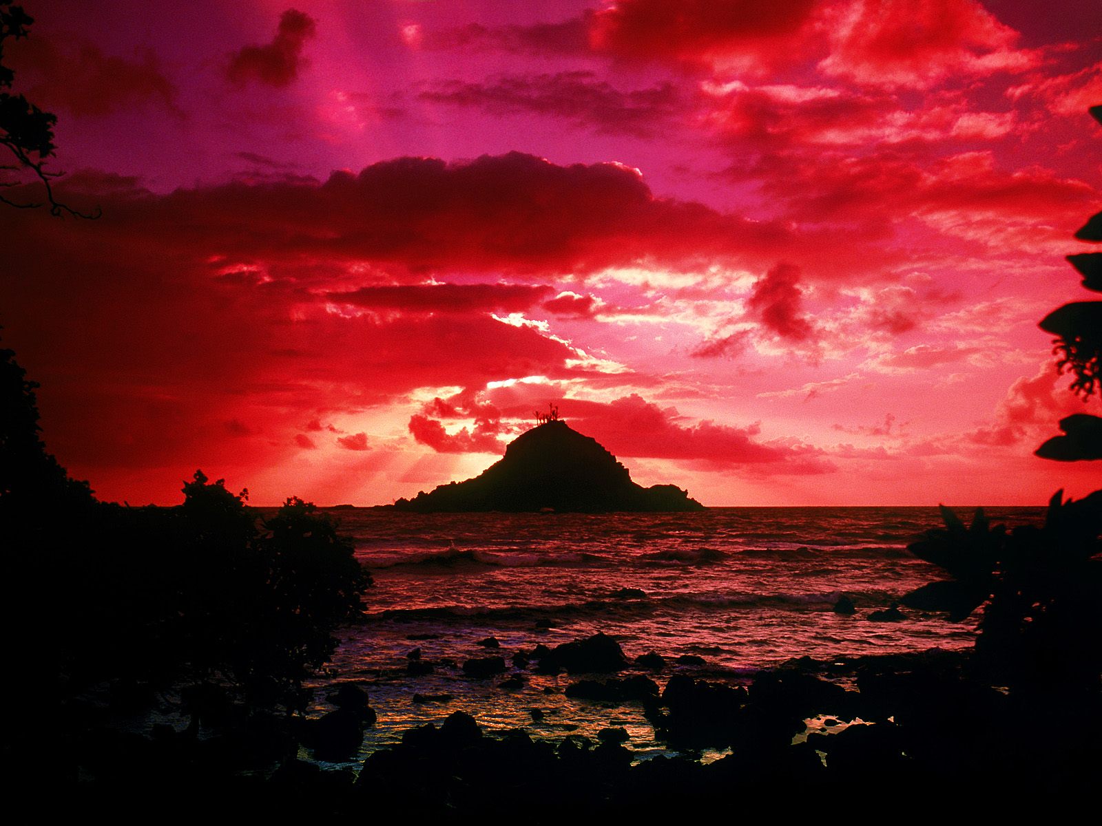 Alau Island Sunrise Maui Hawaii