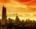 Malaysia-KualaLumpur-sunset