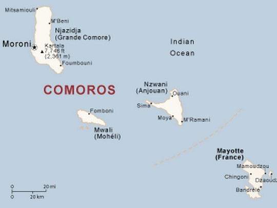map-comoro