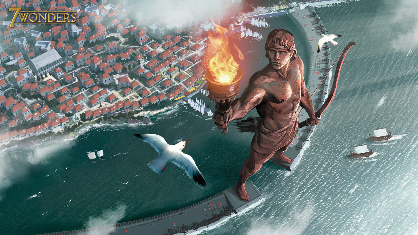 Colossus of Rhodes 1366 x 768