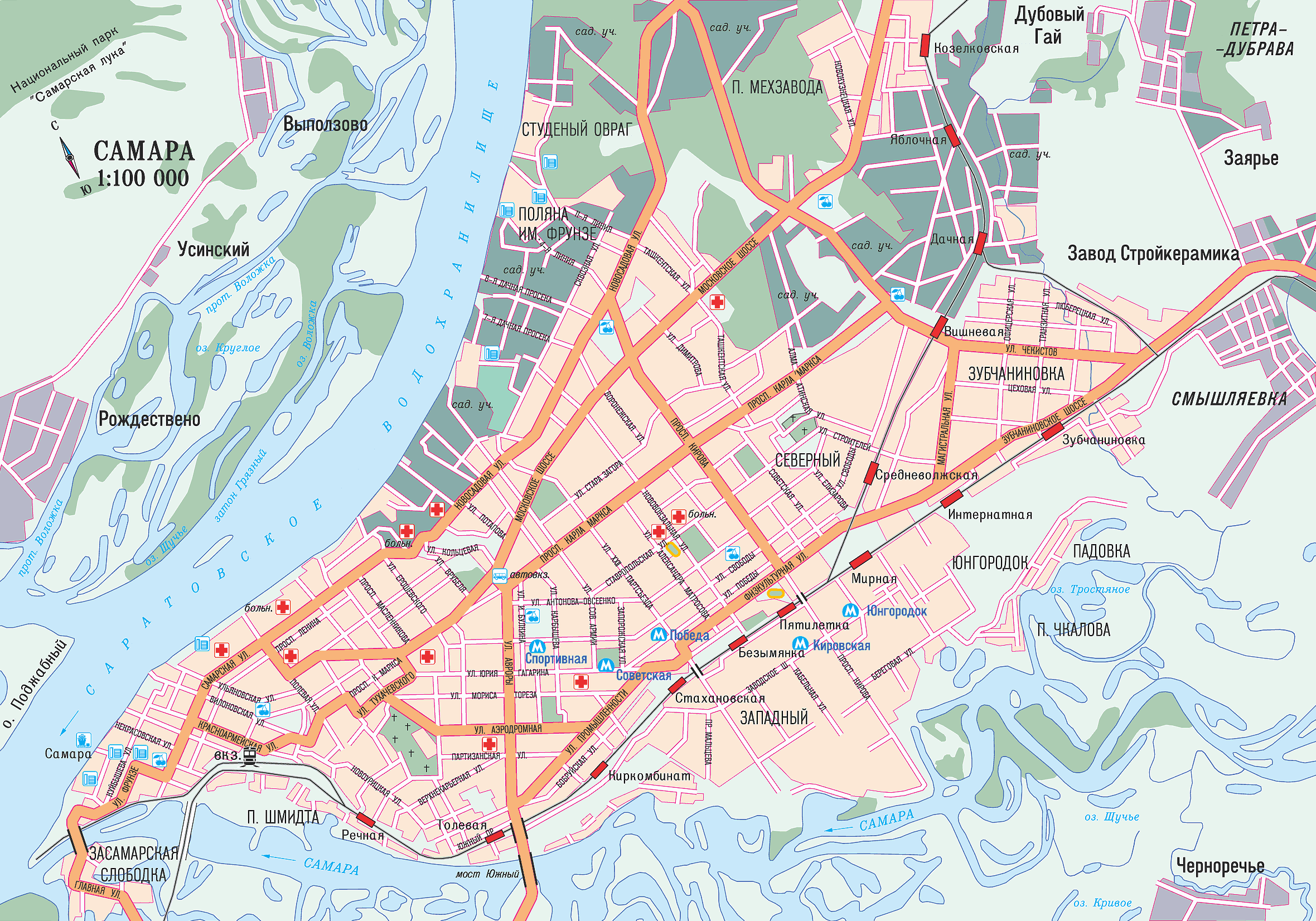 samara map