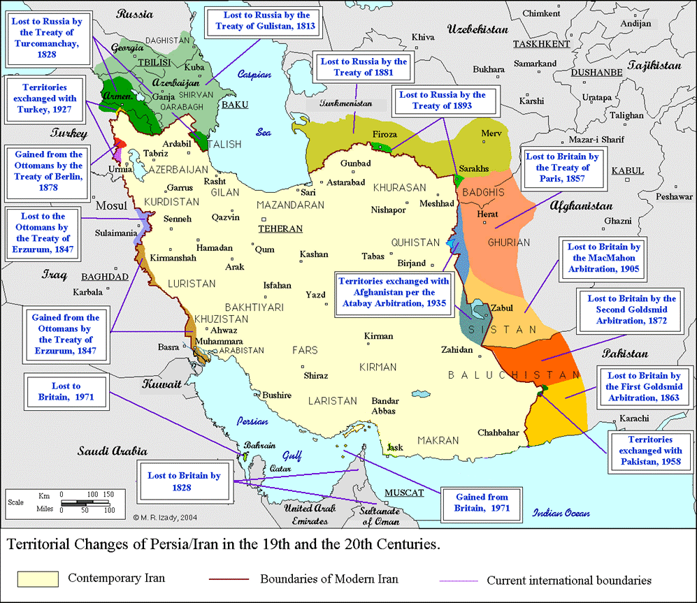 persia territory history