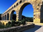 Historic Pont du Gard Gard River France