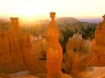 Sunrise Colors Thor's Hammer Bryce Canyon Utah
