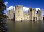 Bodiam Castle and Moat East Sussex England