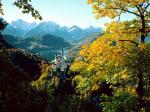 Neuschwanstein Castle Bavaria Germany - autumn